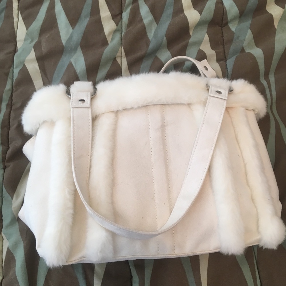 bath and body works fur purse case